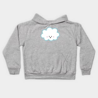 Puffy Little Cloud | by queenie's cards Kids Hoodie